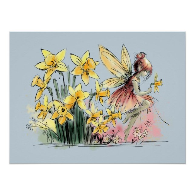 Pôster Daffodil Fairy (Frente)