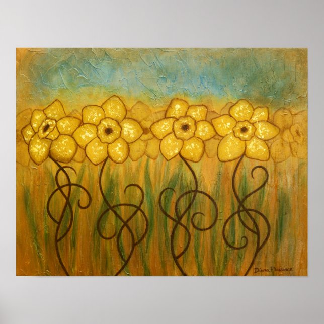 Pôster Daffodils (Frente)