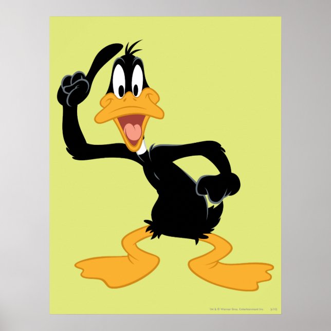 Pôster DAFFY DUCK™ com uma ideia de Excelente (Frente)