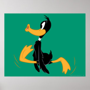 Poster DAFFY DUCK™ sendo louco