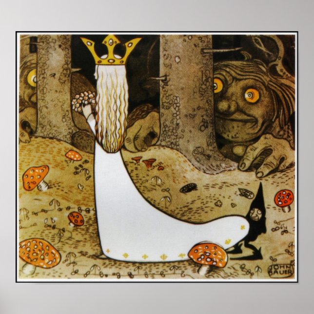 Pôster Daga na floresta (Frente)