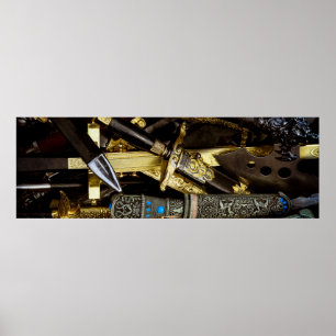 Poster Daggers, Dirks e Sabers