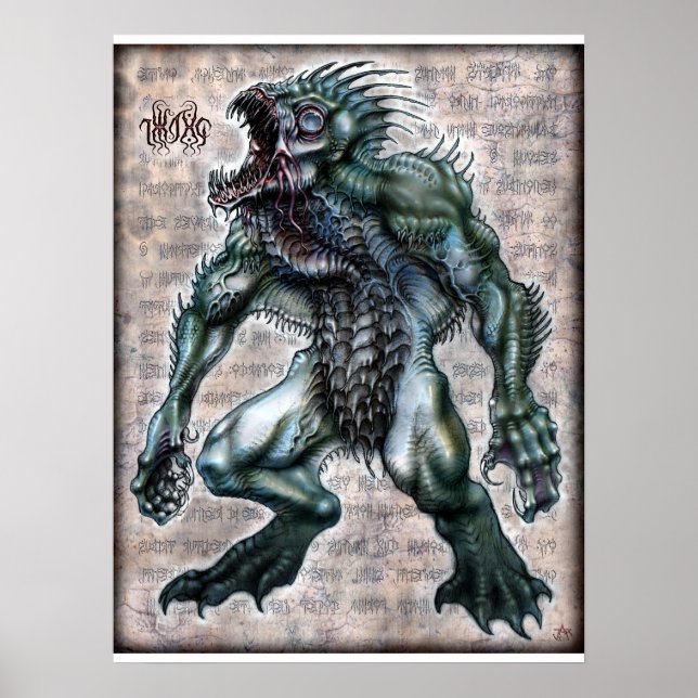 Poster Dagon 18x24 (Frente)
