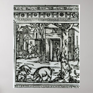 Poster d'Agriculture do teatro e de DES de Mesnage