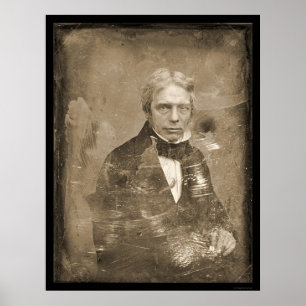 Poster Daguerreotype 1845 de Michael Faraday
