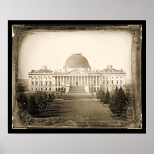 Pôster Daguerreotype 1846 da C.C. do Capitólio dos E.U.