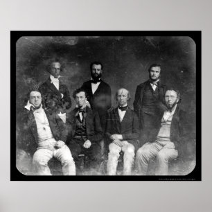 Poster Daguerreotype 1848 da tribuna de New York