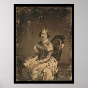 Pôster Daguerreotype 1848 de Jenny Lind da atriz