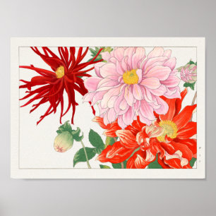 Poster Dahlia por Tanigami Konan