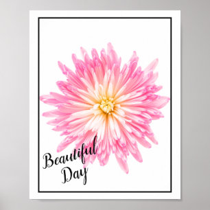 Poster Dahlia poster-Rosa