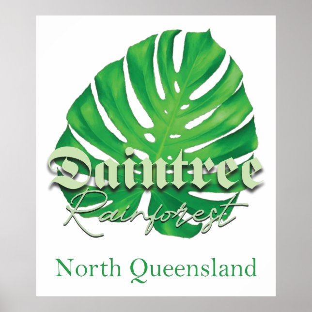Poster Daintree RainForest (Frente)