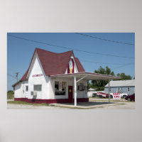 Dairy King Sorvete Cafe, Rota 66, Commerce, MO
