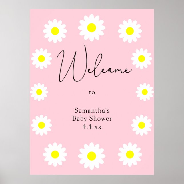 Poster Daisies - Bem-vindo (Frente)