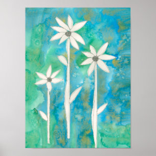 Pôster Daisies I