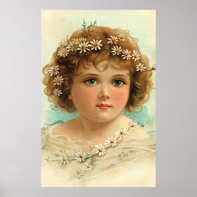 Poster Daisy Chain Girl (Frente)