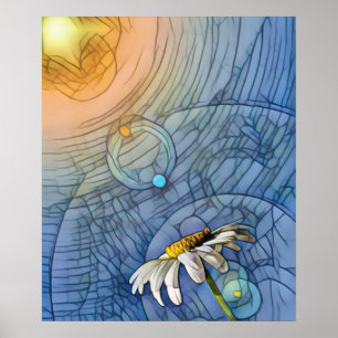 Poster Daisy In The Sun