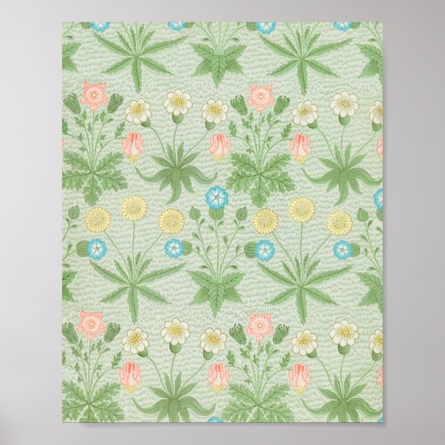 Poster Daisy, William Morris (Frente)