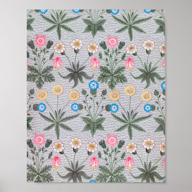 Poster Daisy, William Morris (Frente)