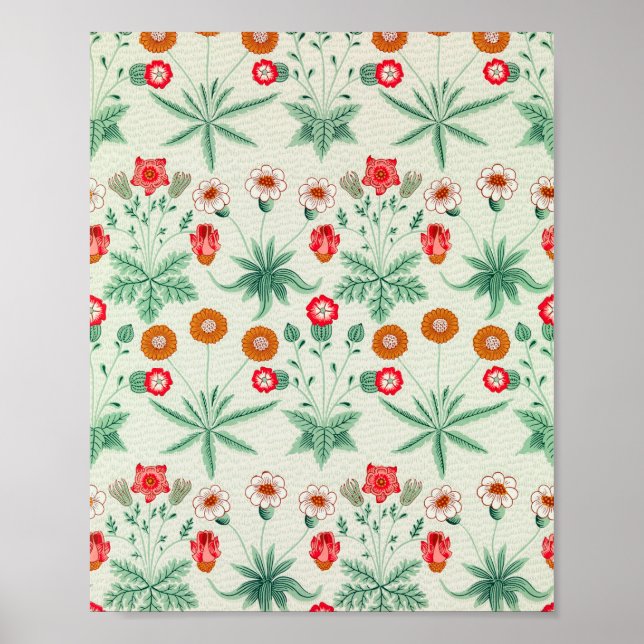 Poster Daisy, William Morris (Frente)