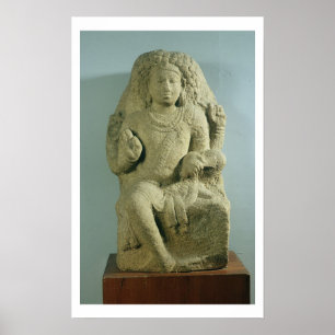 Pôster Dakshinamurti, Tamil Nadu, dinastia de Pallava