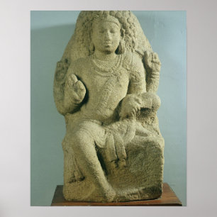 Pôster Dakshinamurti, Tamil Nadu, dinastia de Pallava