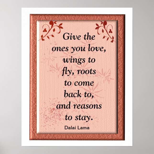 Pôster Dalai Lama (Frente)