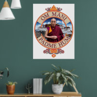 Dalai Lama Palácio Potala Om Mani Padme Hum