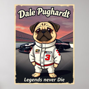 Poster Dale Pughardt Lendas Nunca Morrem