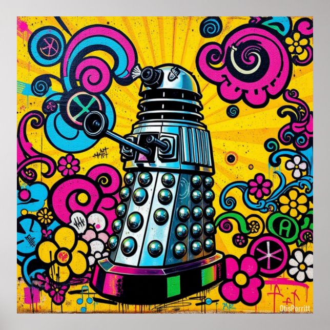 POSTER DALEKS OF LOVE (Frente)
