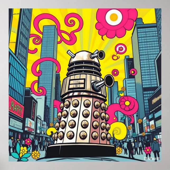 POSTER DALEKS OF LOVE-5 (Frente)