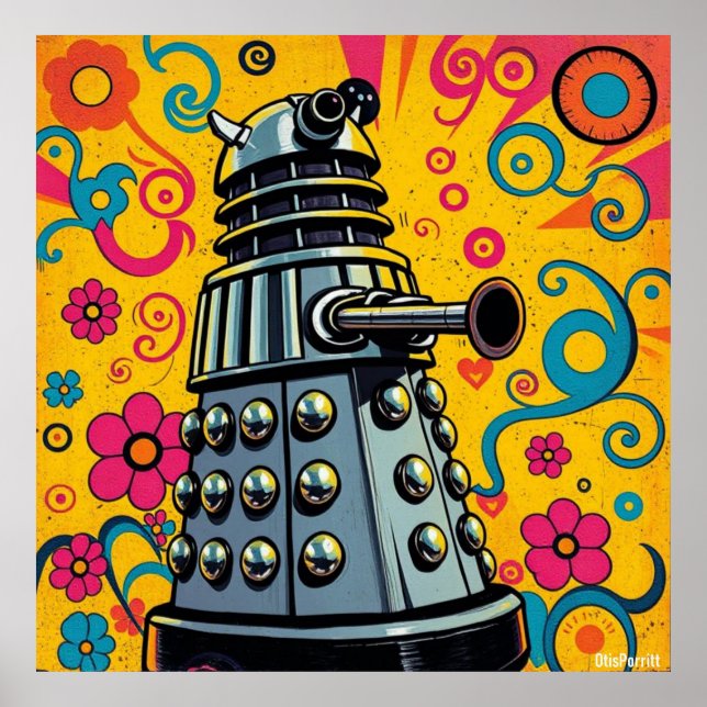 POSTER DALEKS OF LOVE-6 (Frente)