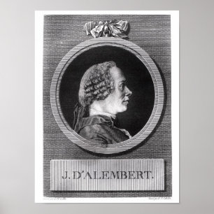 Pôster d'Alembert de Jean le Rond