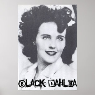 Pôster Dália preta