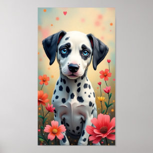 Poster Dalmatian Cutie