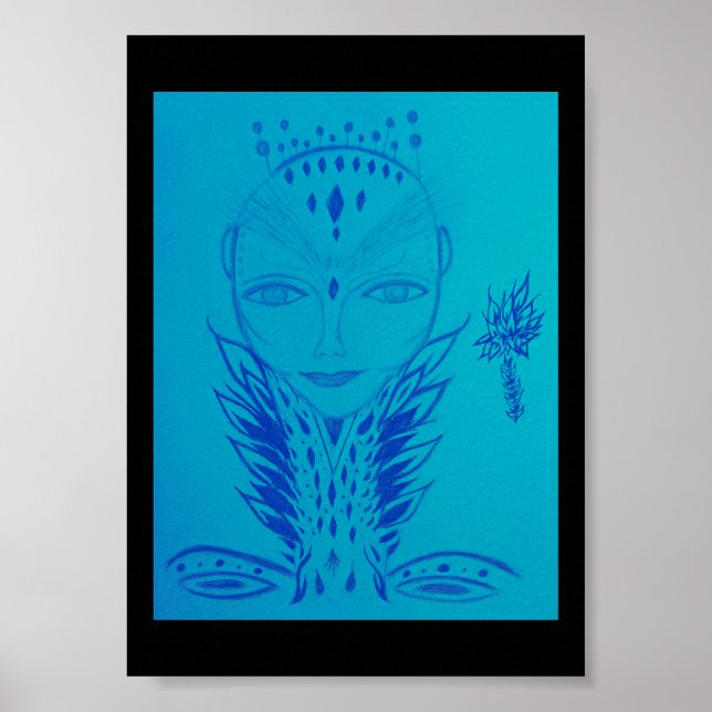 Poster Dama (Frente)