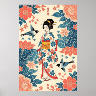Poster Dama Bingata