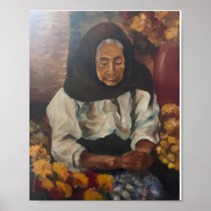 Poster Dama das Flores