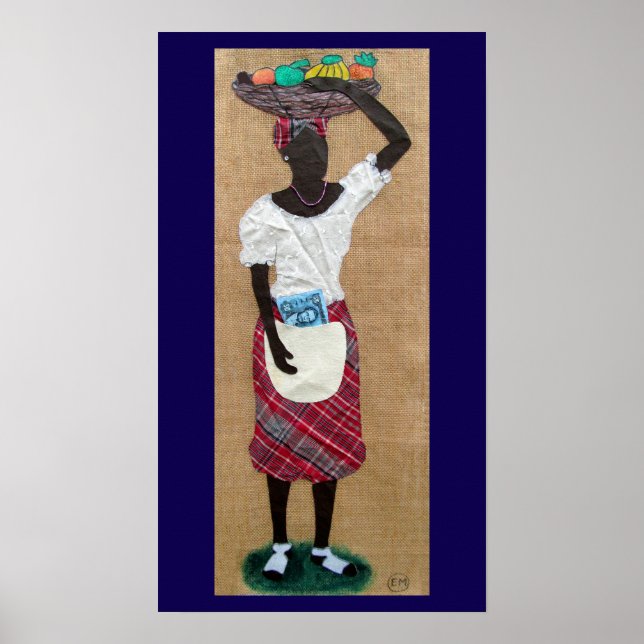 Poster Dama de Frutas (Frente)