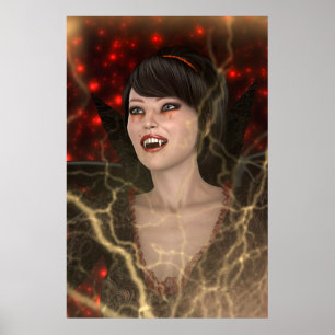 Pôster Dama Vampira