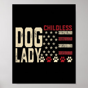 Poster Damas Por Kamala Funny Dog 2024 Presidente Kamala