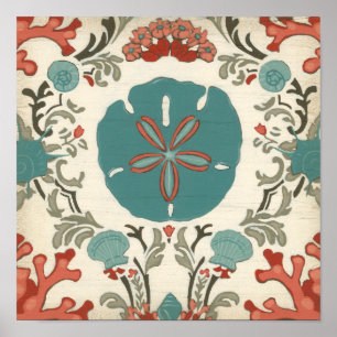 Pôster Damasco Costeiro I