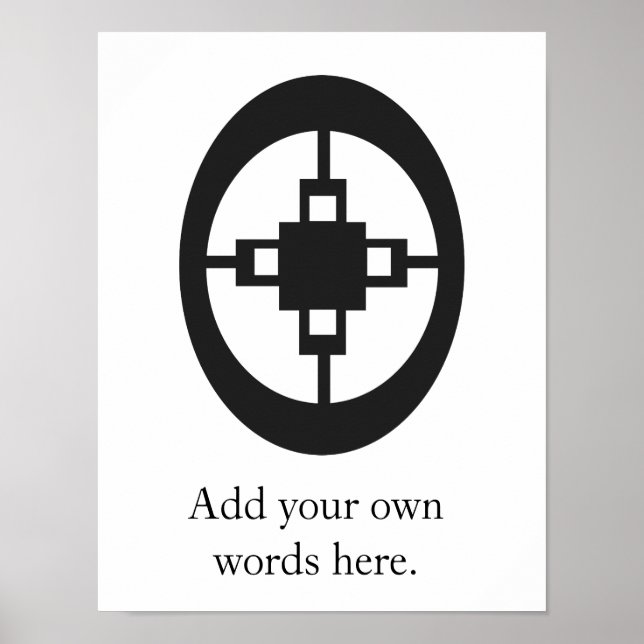 Pôster Dame Dame | Símbolo de inteligência e engenhosidad (Frente)