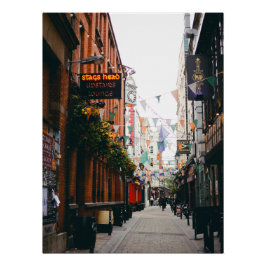 Pôster Dame Lane Dublin - Fotografia