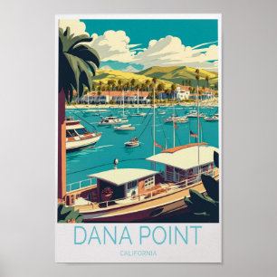 Poster Dana Point California Viagem