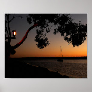 Poster Dana Point Harbour Sunset