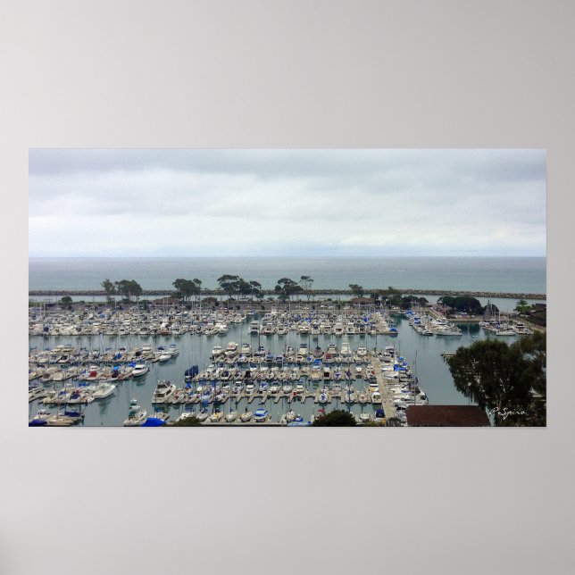 Poster Dana Point Marina (Frente)