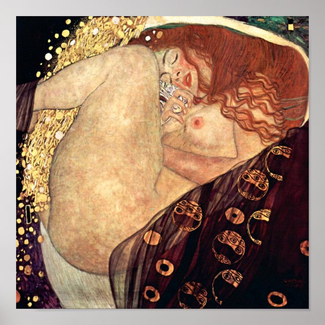 Poster Danae | Gustav Klimt | (Frente)