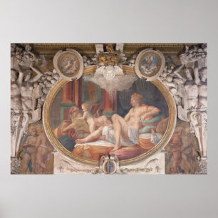 Poster Danae que recebe o chá do ouro