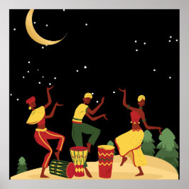 Poster Dança à Lua