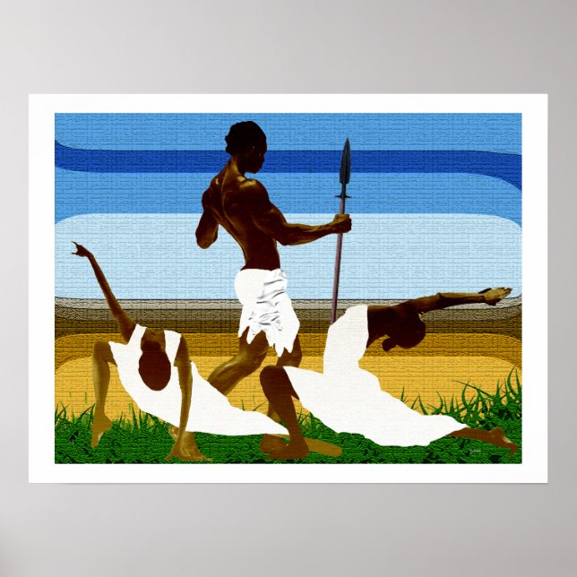 Poster Dança Afrocêntrica (Frente)